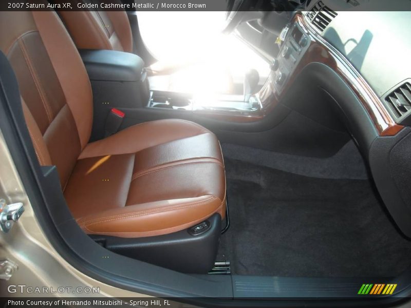 Golden Cashmere Metallic / Morocco Brown 2007 Saturn Aura XR