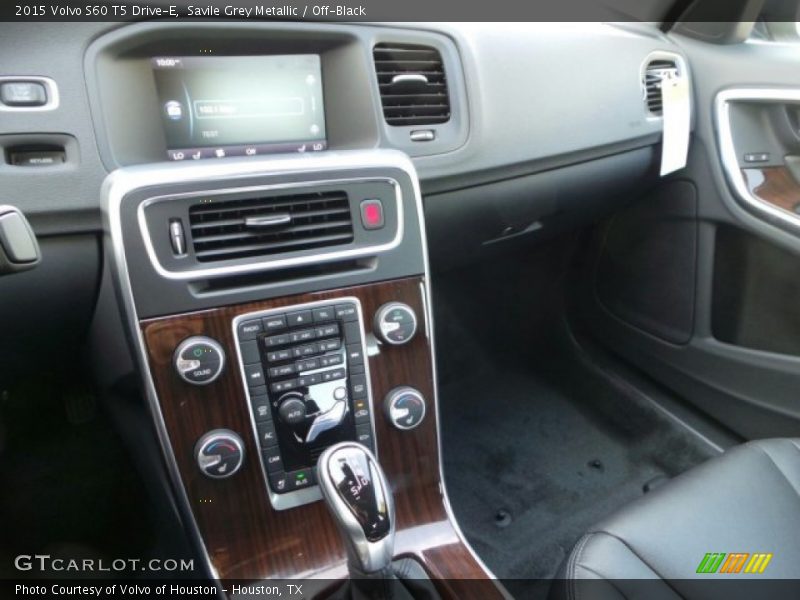 Savile Grey Metallic / Off-Black 2015 Volvo S60 T5 Drive-E