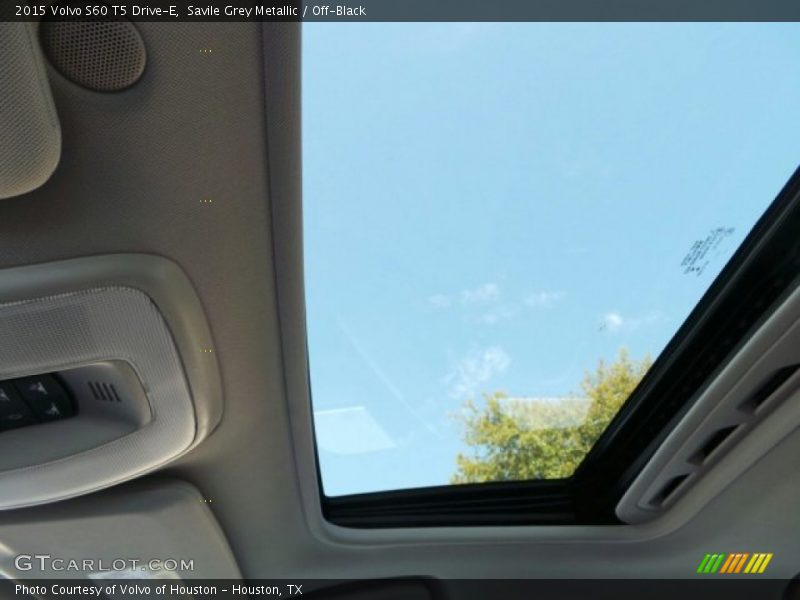 Savile Grey Metallic / Off-Black 2015 Volvo S60 T5 Drive-E