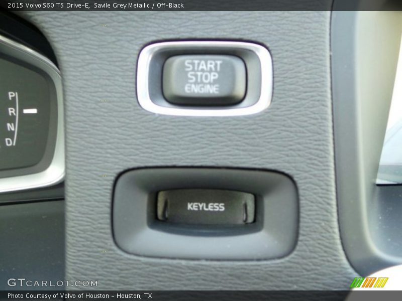 Savile Grey Metallic / Off-Black 2015 Volvo S60 T5 Drive-E