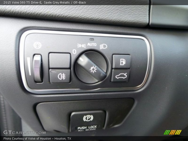 Savile Grey Metallic / Off-Black 2015 Volvo S60 T5 Drive-E