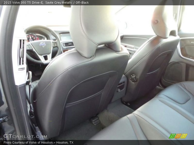 Savile Grey Metallic / Off-Black 2015 Volvo S60 T5 Drive-E