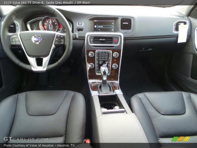 Savile Grey Metallic / Off-Black 2015 Volvo S60 T5 Drive-E