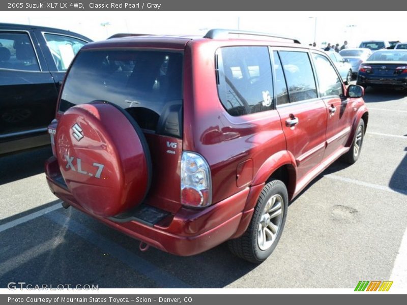Classic Red Pearl / Gray 2005 Suzuki XL7 LX 4WD