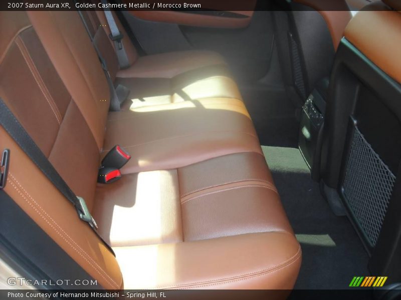 Golden Cashmere Metallic / Morocco Brown 2007 Saturn Aura XR