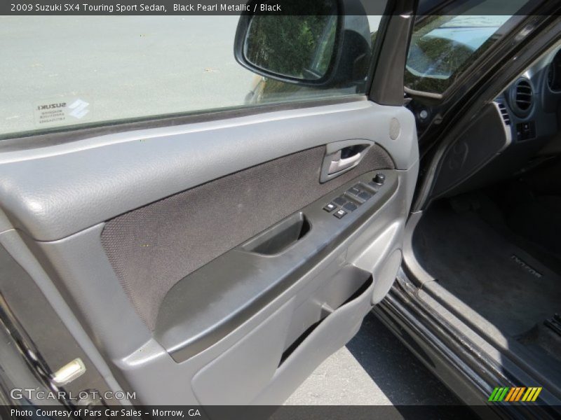 Black Pearl Metallic / Black 2009 Suzuki SX4 Touring Sport Sedan