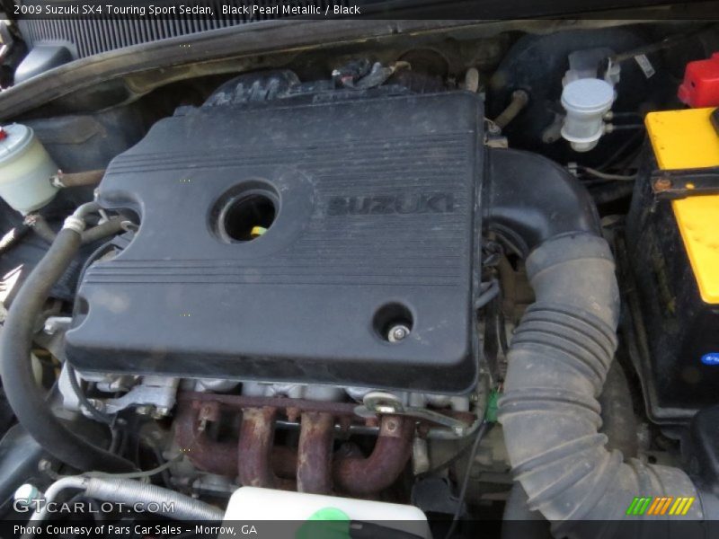 Black Pearl Metallic / Black 2009 Suzuki SX4 Touring Sport Sedan