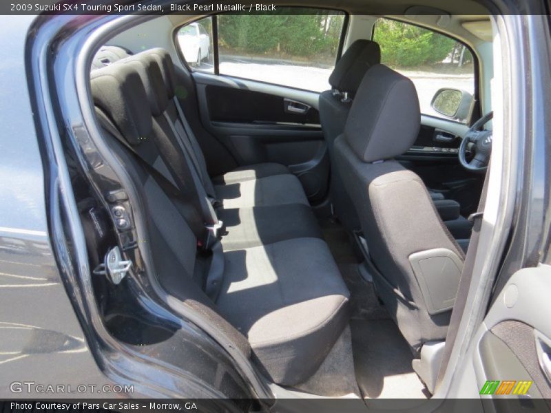 Black Pearl Metallic / Black 2009 Suzuki SX4 Touring Sport Sedan