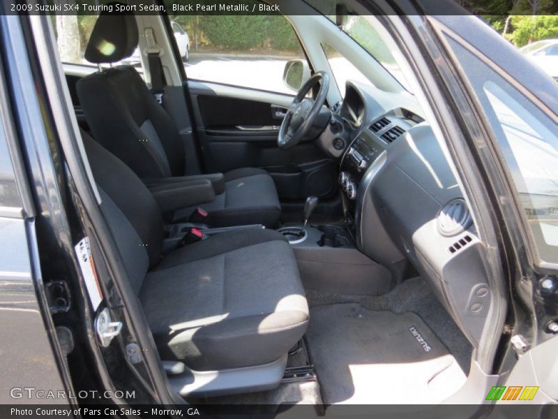 Black Pearl Metallic / Black 2009 Suzuki SX4 Touring Sport Sedan
