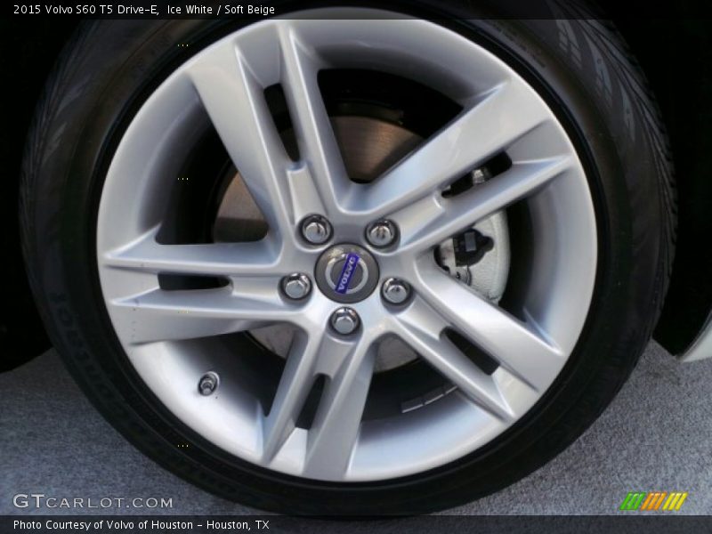 Ice White / Soft Beige 2015 Volvo S60 T5 Drive-E