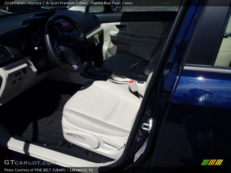 Plasma Blue Pearl / Ivory 2014 Subaru Impreza 2.0i Sport Premium 5 Door