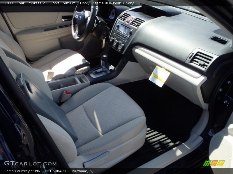 Plasma Blue Pearl / Ivory 2014 Subaru Impreza 2.0i Sport Premium 5 Door