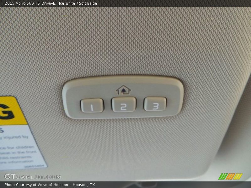 Ice White / Soft Beige 2015 Volvo S60 T5 Drive-E