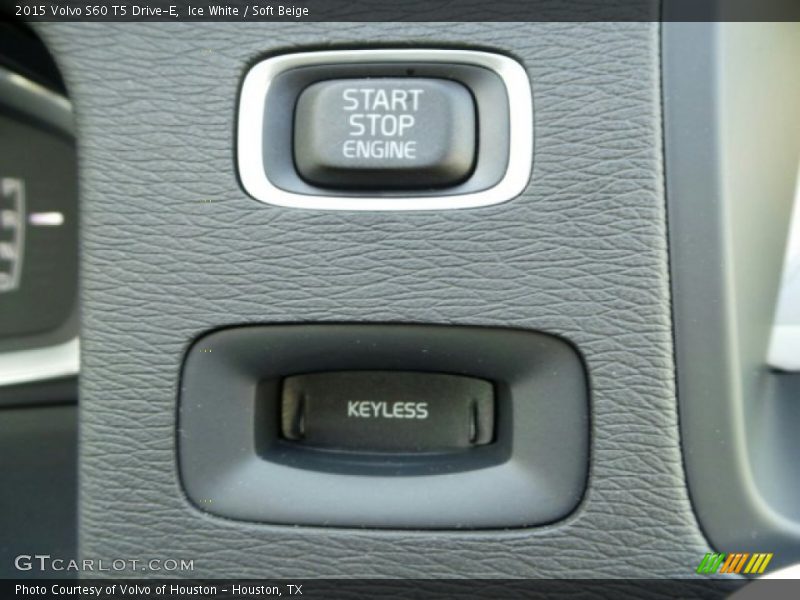 Ice White / Soft Beige 2015 Volvo S60 T5 Drive-E