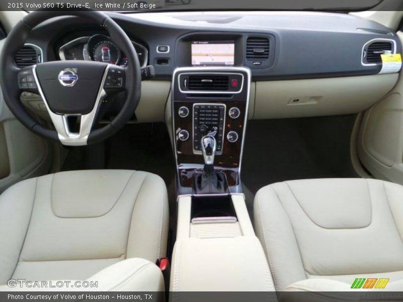 Ice White / Soft Beige 2015 Volvo S60 T5 Drive-E