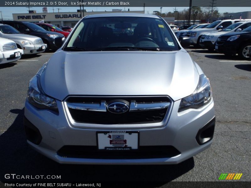 Ice Silver Metallic / Carbon Black 2014 Subaru Impreza 2.0i 5 Door