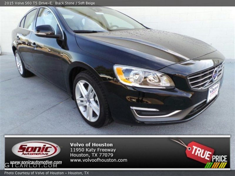 Black Stone / Soft Beige 2015 Volvo S60 T5 Drive-E