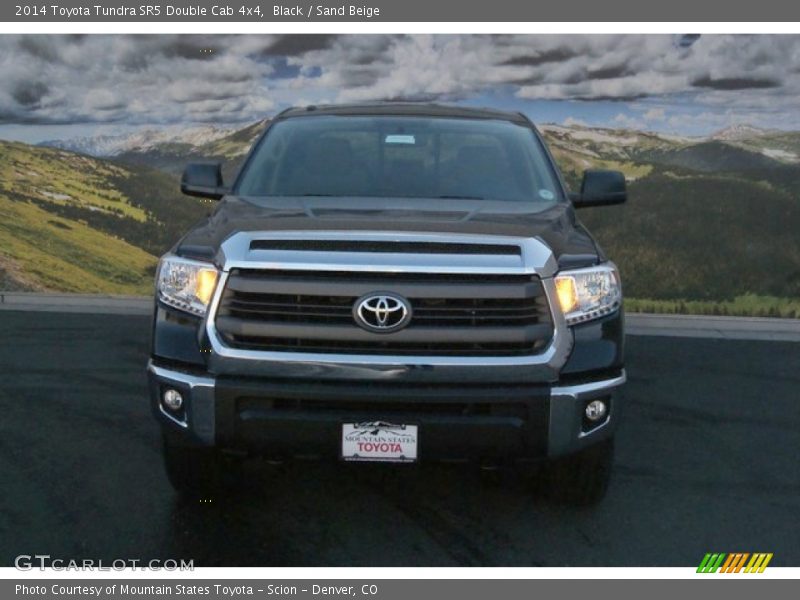 Black / Sand Beige 2014 Toyota Tundra SR5 Double Cab 4x4