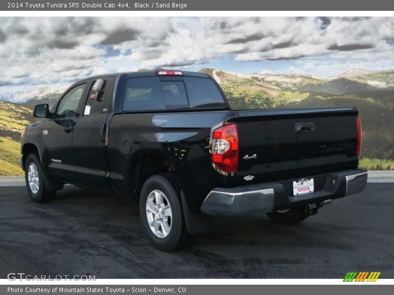 Black / Sand Beige 2014 Toyota Tundra SR5 Double Cab 4x4