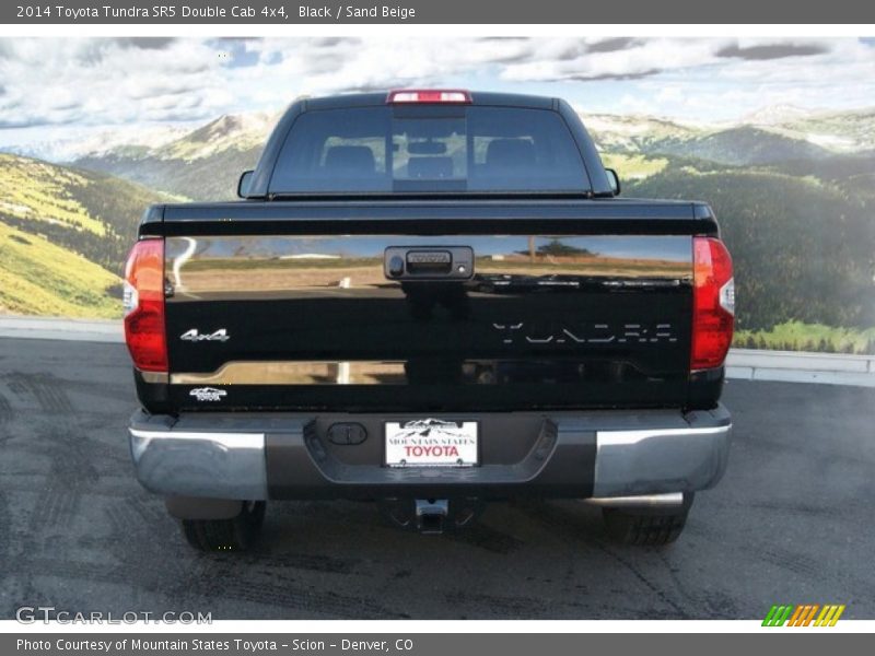 Black / Sand Beige 2014 Toyota Tundra SR5 Double Cab 4x4