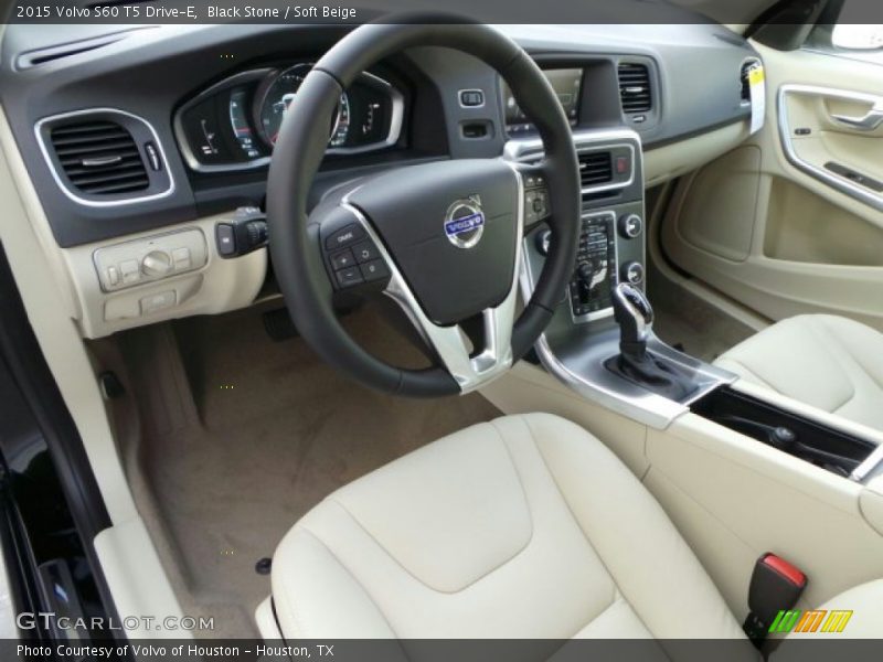 Black Stone / Soft Beige 2015 Volvo S60 T5 Drive-E