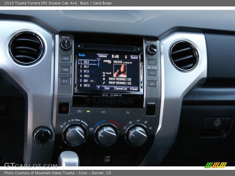 Black / Sand Beige 2014 Toyota Tundra SR5 Double Cab 4x4
