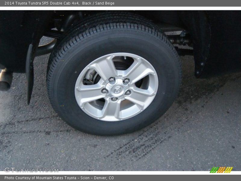 Black / Sand Beige 2014 Toyota Tundra SR5 Double Cab 4x4