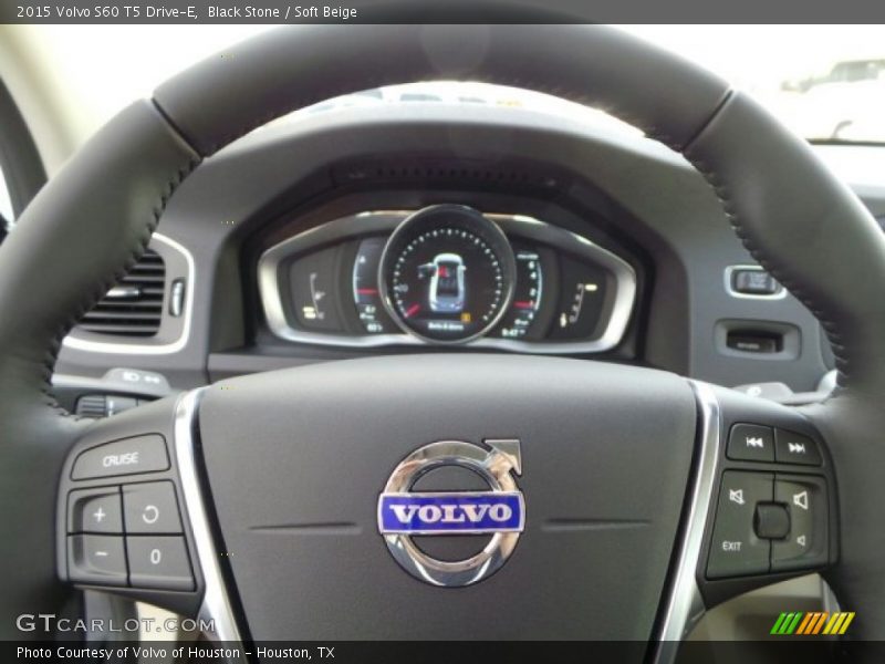 Black Stone / Soft Beige 2015 Volvo S60 T5 Drive-E