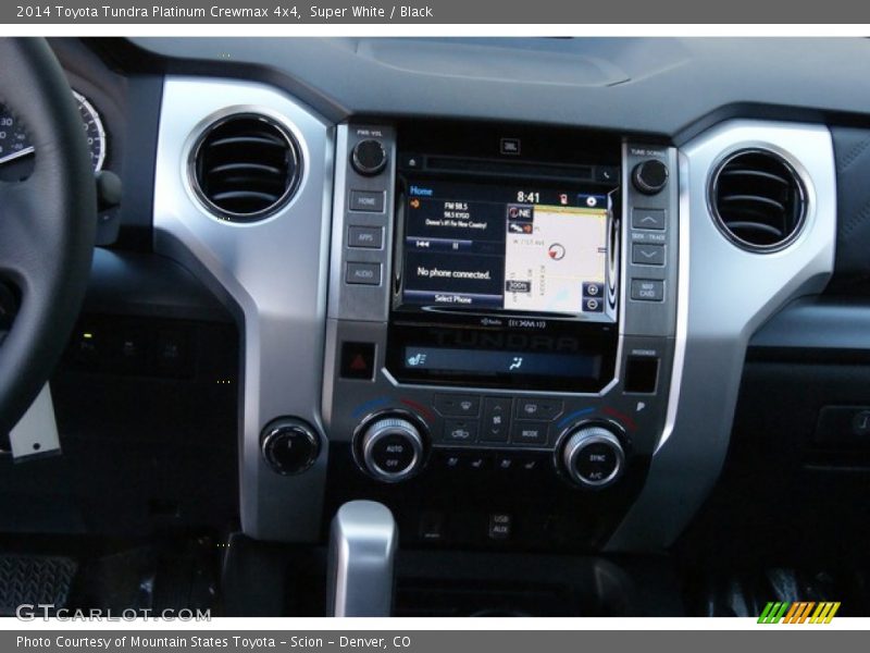 Super White / Black 2014 Toyota Tundra Platinum Crewmax 4x4