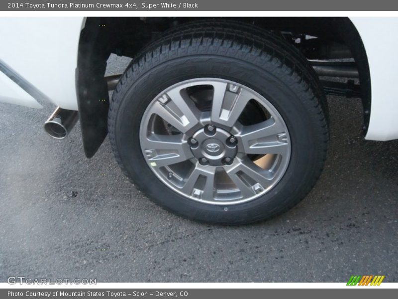 Super White / Black 2014 Toyota Tundra Platinum Crewmax 4x4