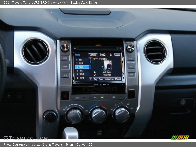 Black / Sand Beige 2014 Toyota Tundra SR5 TRD Crewmax 4x4