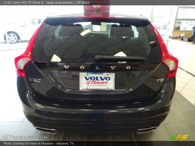 Savile Grey Metallic / Off-Black 2015 Volvo V60 T5 Drive-E