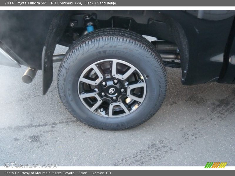 Black / Sand Beige 2014 Toyota Tundra SR5 TRD Crewmax 4x4