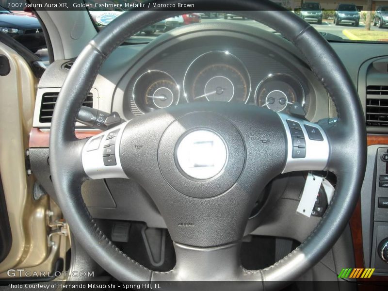 Golden Cashmere Metallic / Morocco Brown 2007 Saturn Aura XR