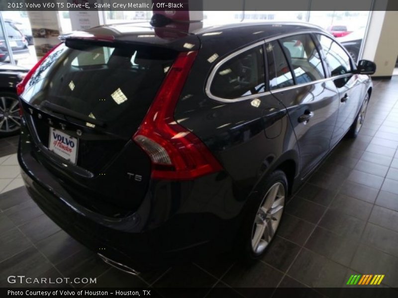 Savile Grey Metallic / Off-Black 2015 Volvo V60 T5 Drive-E