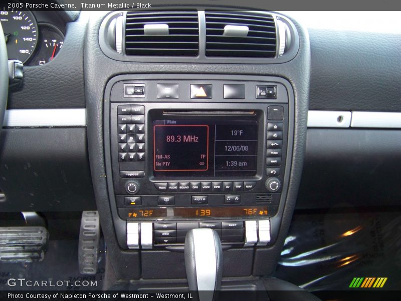 Titanium Metallic / Black 2005 Porsche Cayenne