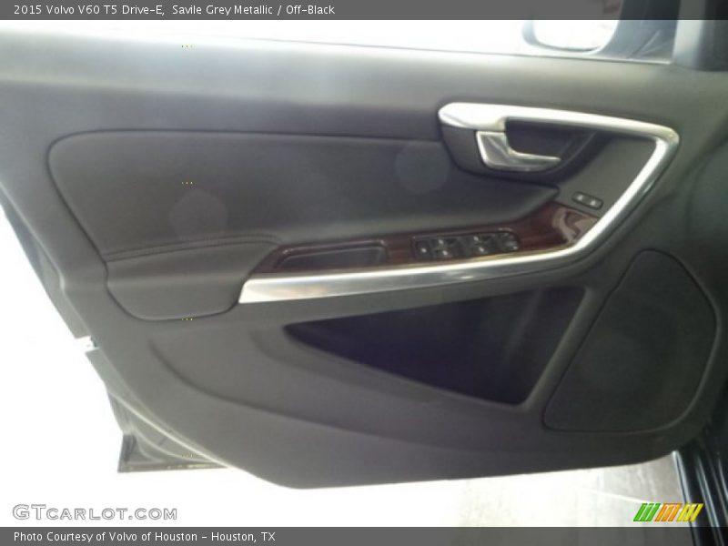Savile Grey Metallic / Off-Black 2015 Volvo V60 T5 Drive-E