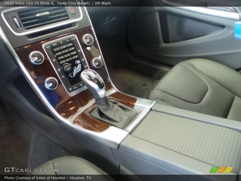 Savile Grey Metallic / Off-Black 2015 Volvo V60 T5 Drive-E