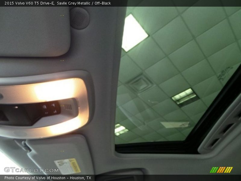 Savile Grey Metallic / Off-Black 2015 Volvo V60 T5 Drive-E