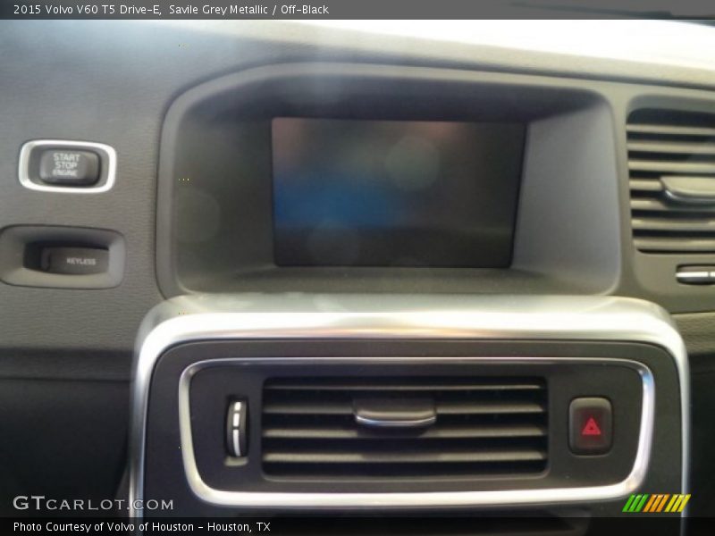 Savile Grey Metallic / Off-Black 2015 Volvo V60 T5 Drive-E