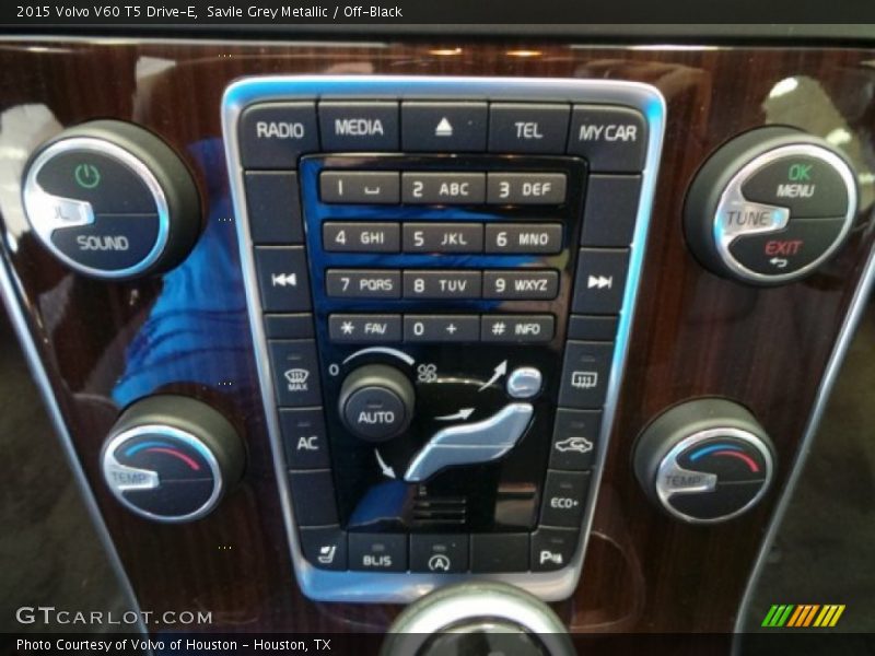 Savile Grey Metallic / Off-Black 2015 Volvo V60 T5 Drive-E