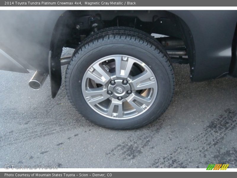 Magnetic Gray Metallic / Black 2014 Toyota Tundra Platinum Crewmax 4x4