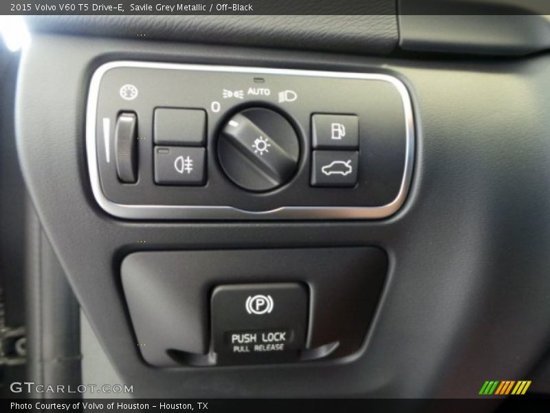 Savile Grey Metallic / Off-Black 2015 Volvo V60 T5 Drive-E