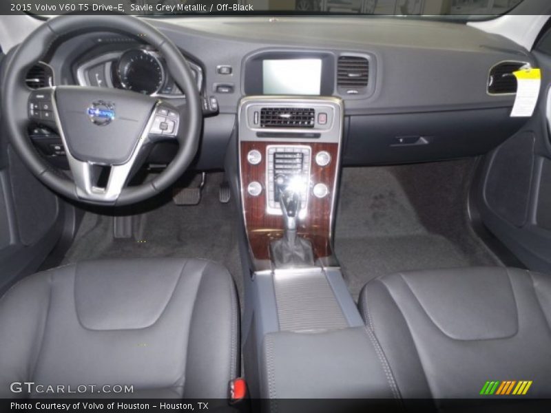 Savile Grey Metallic / Off-Black 2015 Volvo V60 T5 Drive-E