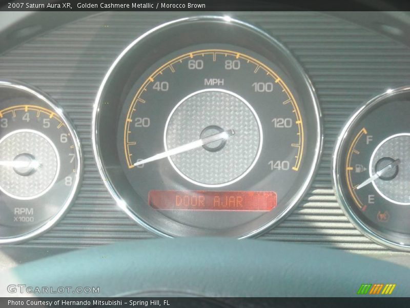 Golden Cashmere Metallic / Morocco Brown 2007 Saturn Aura XR
