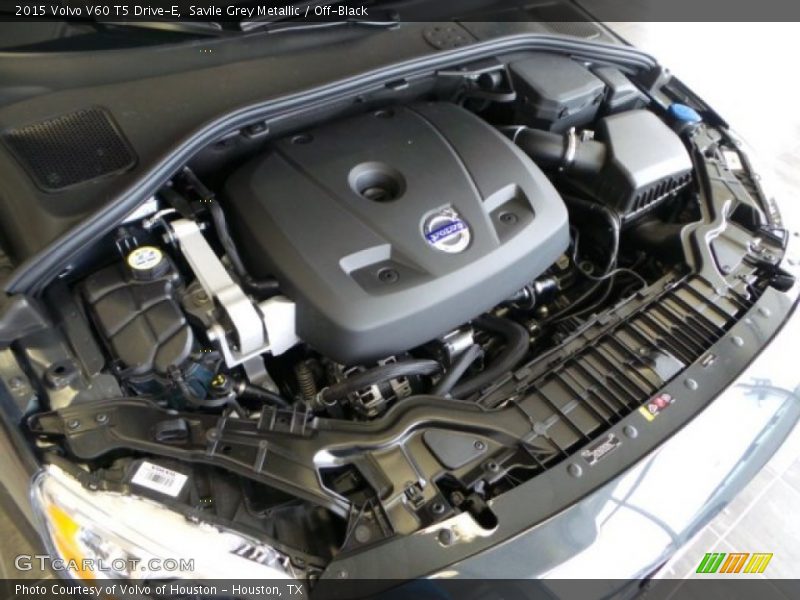 Savile Grey Metallic / Off-Black 2015 Volvo V60 T5 Drive-E