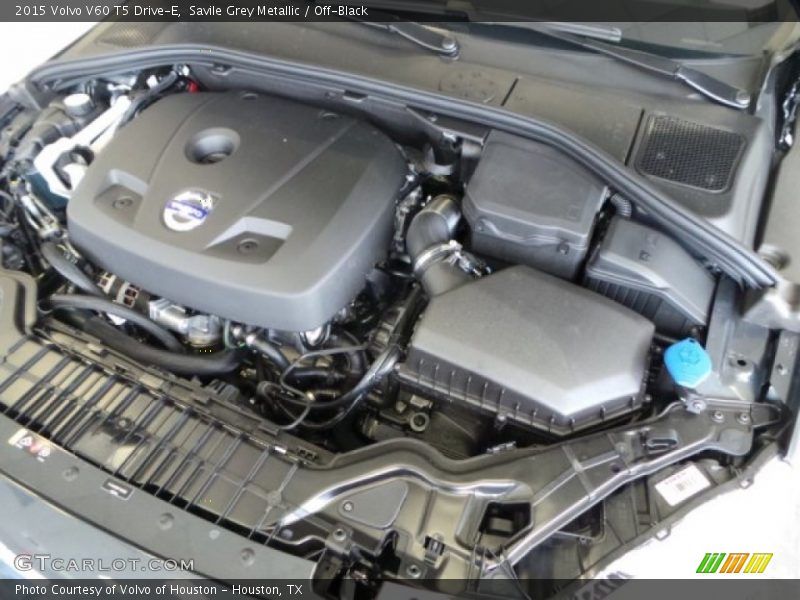 Savile Grey Metallic / Off-Black 2015 Volvo V60 T5 Drive-E