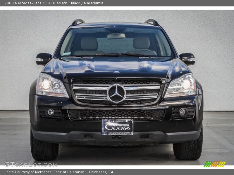 Black / Macadamia 2008 Mercedes-Benz GL 450 4Matic