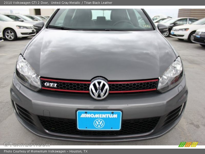 United Gray Metallic / Titan Black Leather 2010 Volkswagen GTI 2 Door