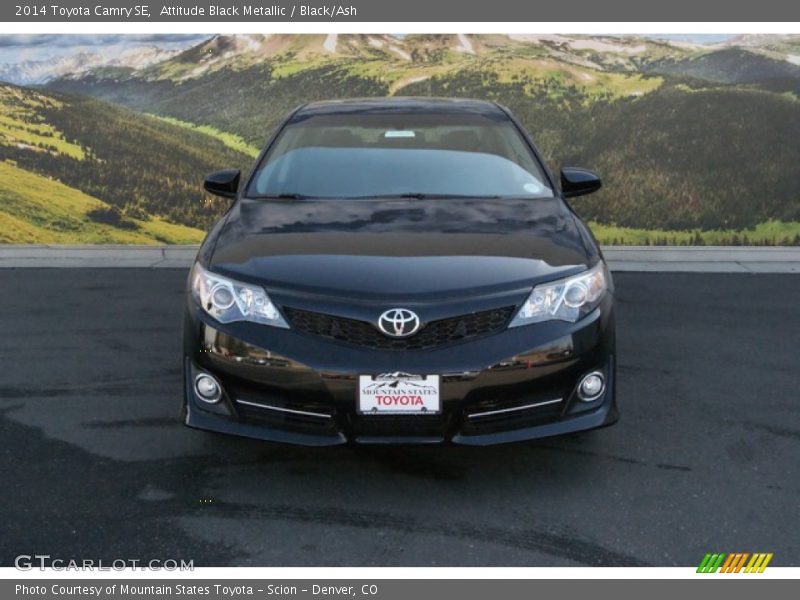 Attitude Black Metallic / Black/Ash 2014 Toyota Camry SE